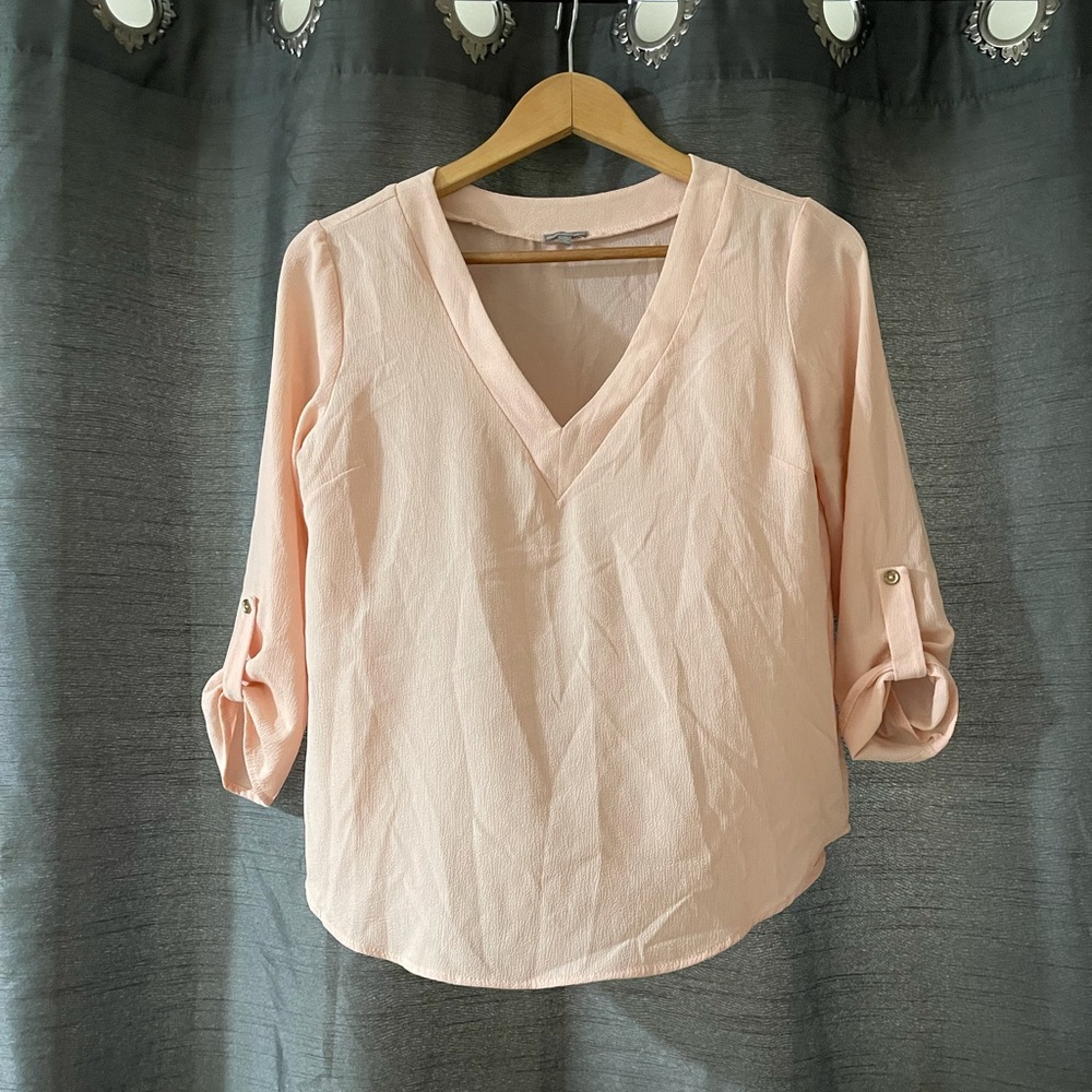 Light pink blouse